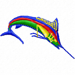 Fishes Embroidery Design 9 Fishes Embroidery Design 9